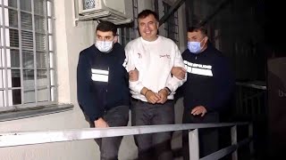 Georgia's former President Saakashvili detained after returning