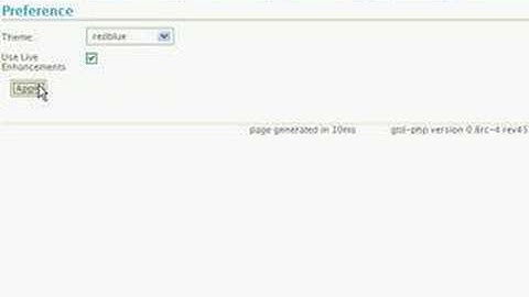 Changing the appearance of gtd-php v0.8