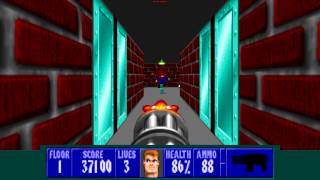 Wolfenstein 3D TC for ZDoom - E6L1 - All Secrets - I Am a Death Incarnate