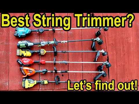 Best String Trimmer (Battery Powered)? EGO, Milwaukee, DeWalt, Ryobi, Kobalt, Makita, Atlas,