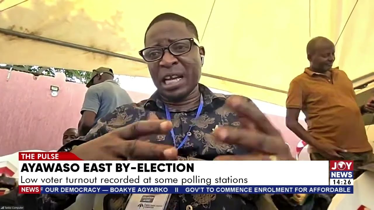 Ayawaso East by-election: The low voter turnout is due to the election being conducted on a weekday.