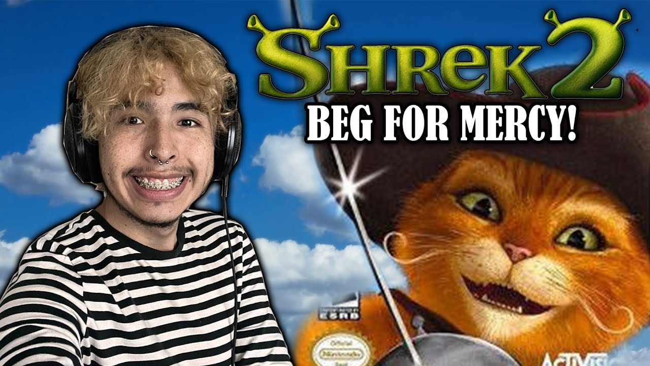 Shrek 2 Beg for Mercy for GBA, PUSS' BACK STORY - YouTube