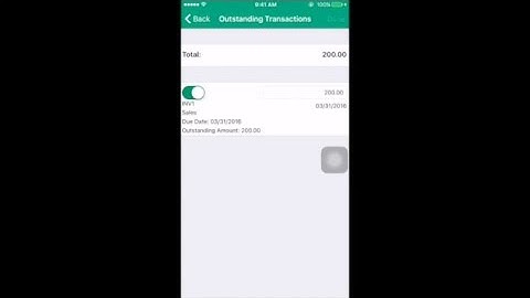 Creating Invoice, receiving payment against it and creating Sales Return in Book Keeper iOS