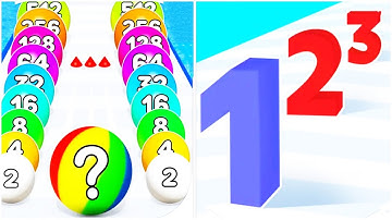 Ball Merge 3D - Number Master (iOS) Vs Number Run & Merge Master Game (iOS)
