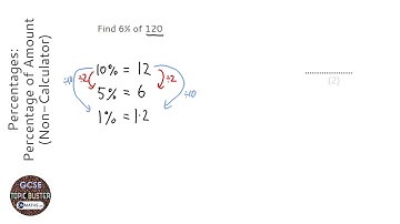 Percentages: Percentage of Amount (Non-Calculator) (Grade 2) - OnMaths GCSE Maths Revision