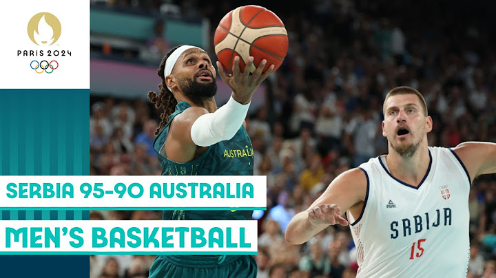 Australia lose to Serbia in men's basketball quarter-finals 🏀 | Paris 2024 Highlights