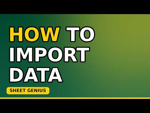 How to Import Data into Excel (CSV, Web, API) in 5 Minutes (2026)