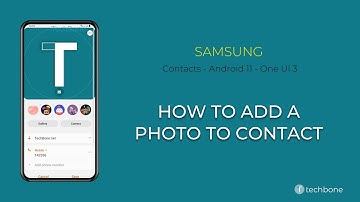 How to Add a Photo to Contact - Samsung Contacts [Android 11 - One UI 3]