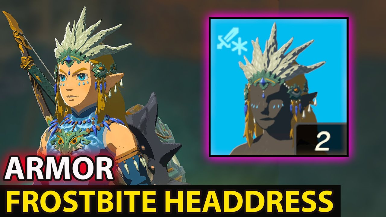 How To Get Armor (Frostbite Headdress) Location Guide In Zelda Tears