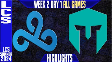 C9 vs IMT Highlights ALL GAMES | LCS W2D1 Summer 2024 | Cloud9 vs Immortals Week 2 Day 1
