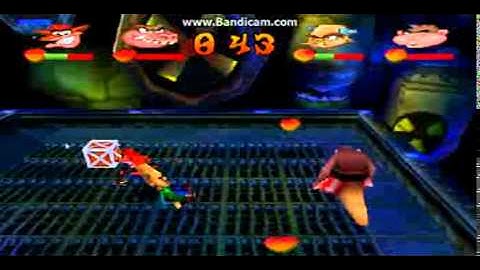Crash Bash Drain Bash gameplay