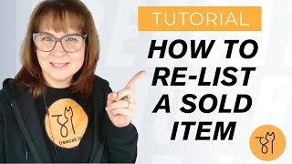 Tutorial How To Relist That Sold