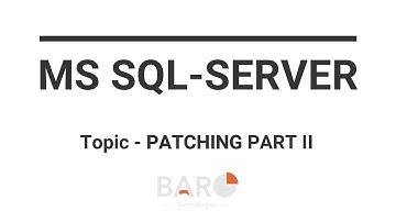 (ባሮ) MS SQL SERVER | PATCHING | PART II | With AlwaysOn