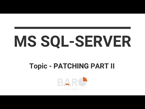 MS SQL SERVER | PATCHING | PART II | With AlwaysOn