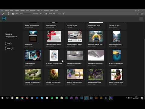 MELHOR METODO de como converter imagens no Photoshop em lote! Curso de Photoshop online
