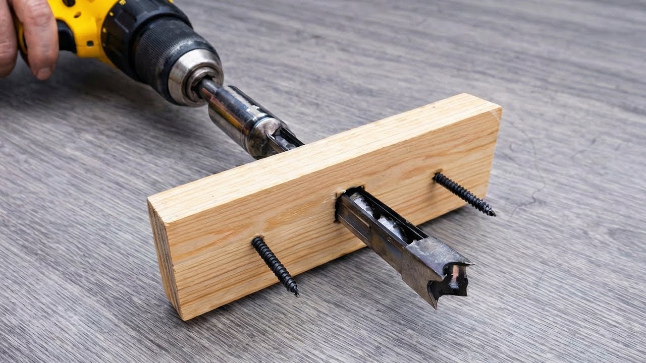 Не выбрасывайте старые сверла – этот трюк превратит их в идеальные инструменты для работы по дереву.