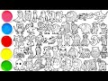 Draw 48 Amazing Italian Brainrot Animals in 1 Hour - Brr Brr Patapim, Trippi Troppi &amp; others