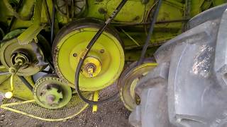 картинка: Claas Consul.Заміна ходового паса 720 695.0.