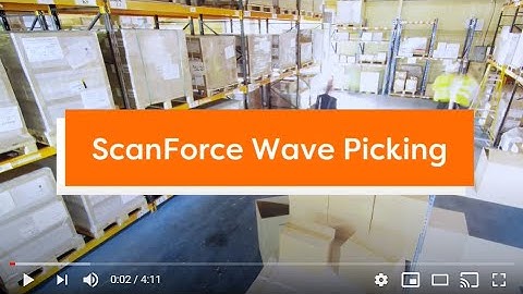ScanForce Wave Picking