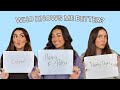 WHO KNOWS ME BETTER? | sibling challenge!