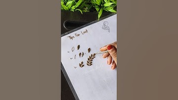 Tips and tricks for gulf leaf mehndi || for beginners #mehndi #tutorial #art #shorts #ytshorts