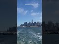 San Francisco Skyline from the Sea 🌁⛴️ | Low Clouds Over the Bay