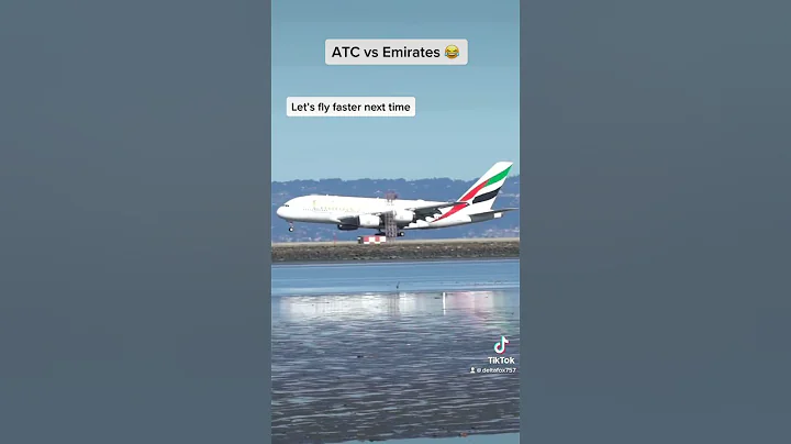 ATC calls Emirates A380 fata$$ 😂😬😅