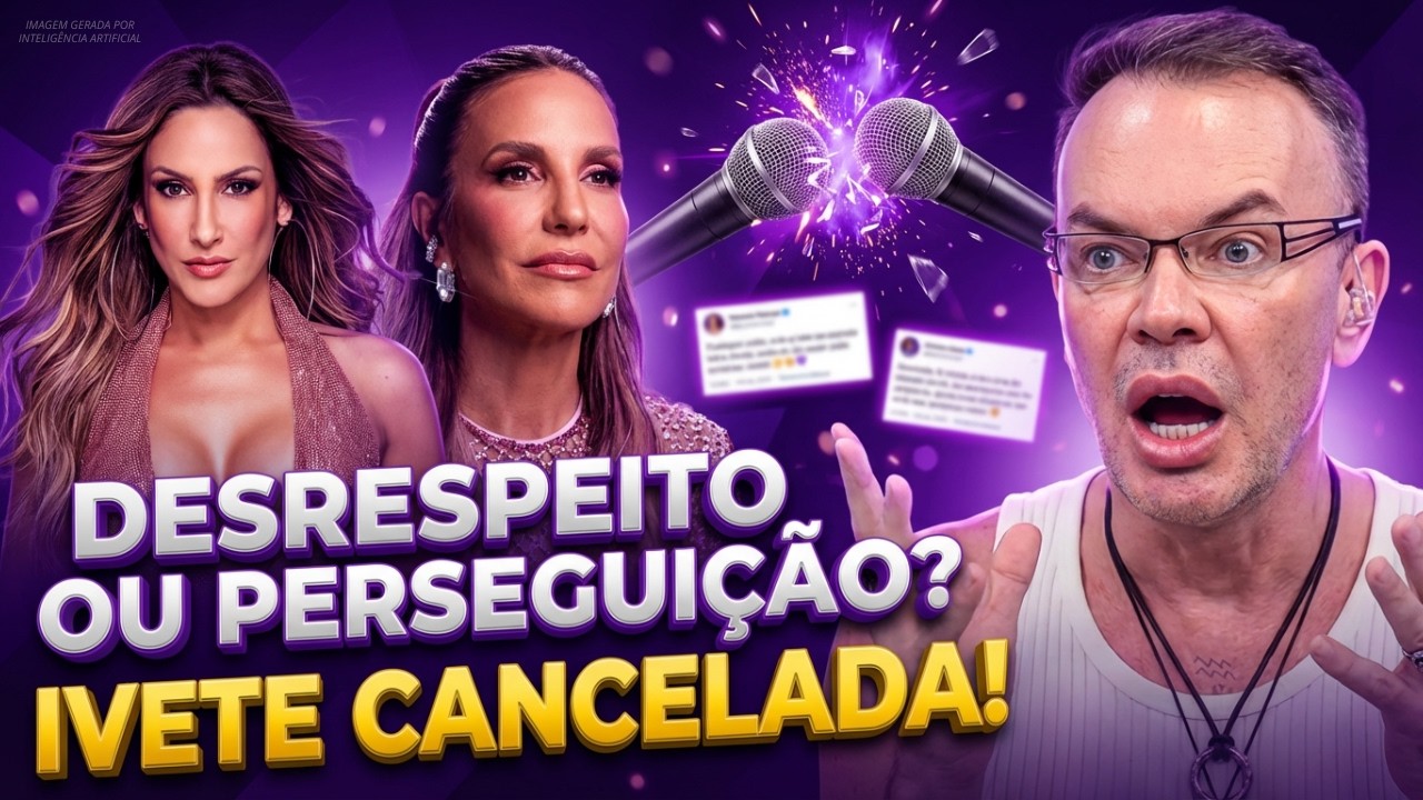 Ivete Sangalo CANCELADA após apoiar ataque contra Cláudia Leitte!