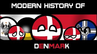 Modern history of Denmark 🇩🇰 #countryballs #denmark #mrssback