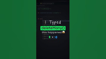 MongoDB delete many document with VSCode #basic #mongodb #beginners #coding #vscode #shorts