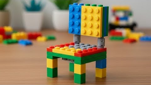 Satisfying DIY Chair ASMR/ Building blocks/Blocks game/Lego building fun#asmr#buildingblocks#lego