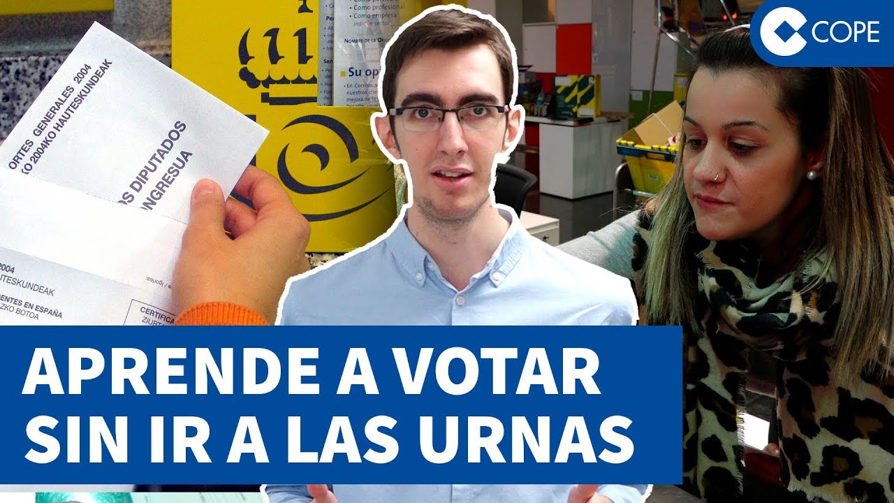 Qué día se puede votar por correo