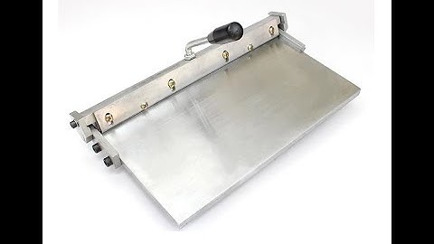 Máy dập gấp mép da túi, ví.. Dụng cụ làm đồ da thủ công TOOLS LEATHER HÓI