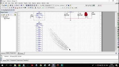 How to design DC Regulated power supply using multisim (VIDEO-6)