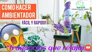 Cómo hacer ambientador para vender / aromatizante para negocio