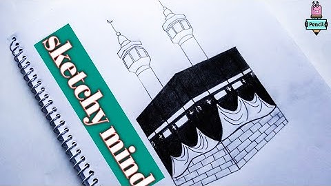 Kaaba Drawing Tutorial | How To Draw An Kaaba With 3×3 Dots Easy | কাবা শরীফ আর্ট | Art Video