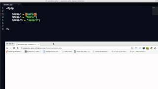 Les variables : initiation PHP & MySql
