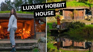 We stayed in a HOBBIT HOUSE! (Full Tour). Stunning FAIRY TALE Glamping North Island New Zealand