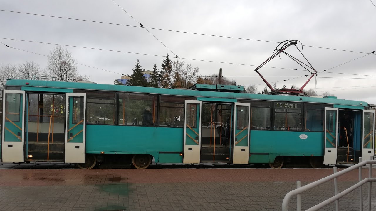 Поездка на БКМ-60102 борт.№114 маршрут №1