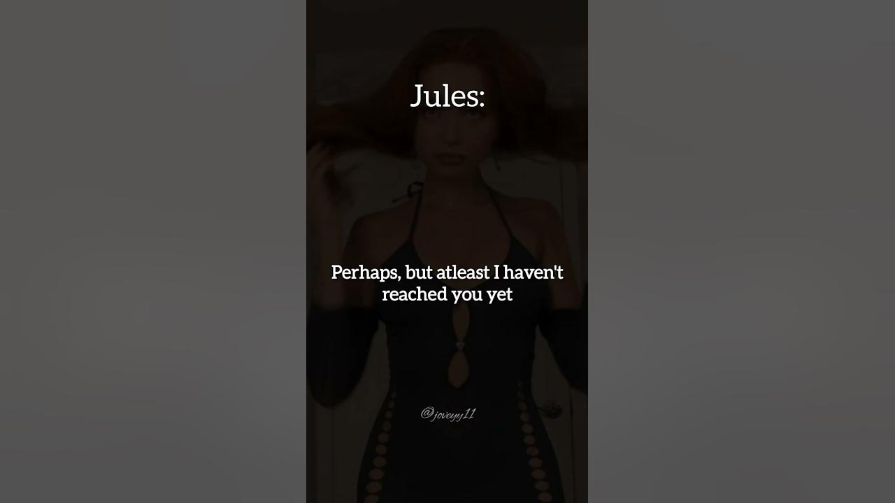 Twisted hate | Josh Chen | Jules Ambrose | Sarcastic replies
