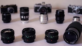 Canon FD Lenses - Vintage Glass For Not Much Cash!