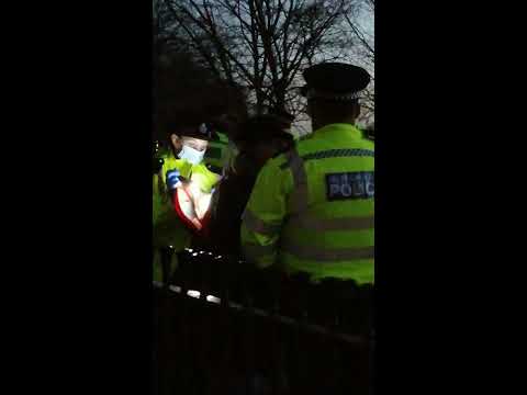 Speakers Corner Hatun arrested!