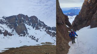 Una CUMBRE ALUCINANTE del CAJON DEL MAIPO - Cerro PIUQUENCILLO con nieve / Sep 2024