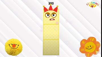 NUMBERBLOCKS ADDING UP TO 10 GIANT ODD NUMBERS | ADDITION OF TEN ODD NUMBERS| learning city