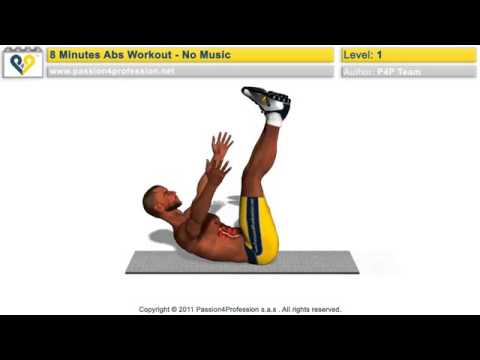 მუცლის კუნთების (პრესის) ვარჯიში 1lvl 6 PACK