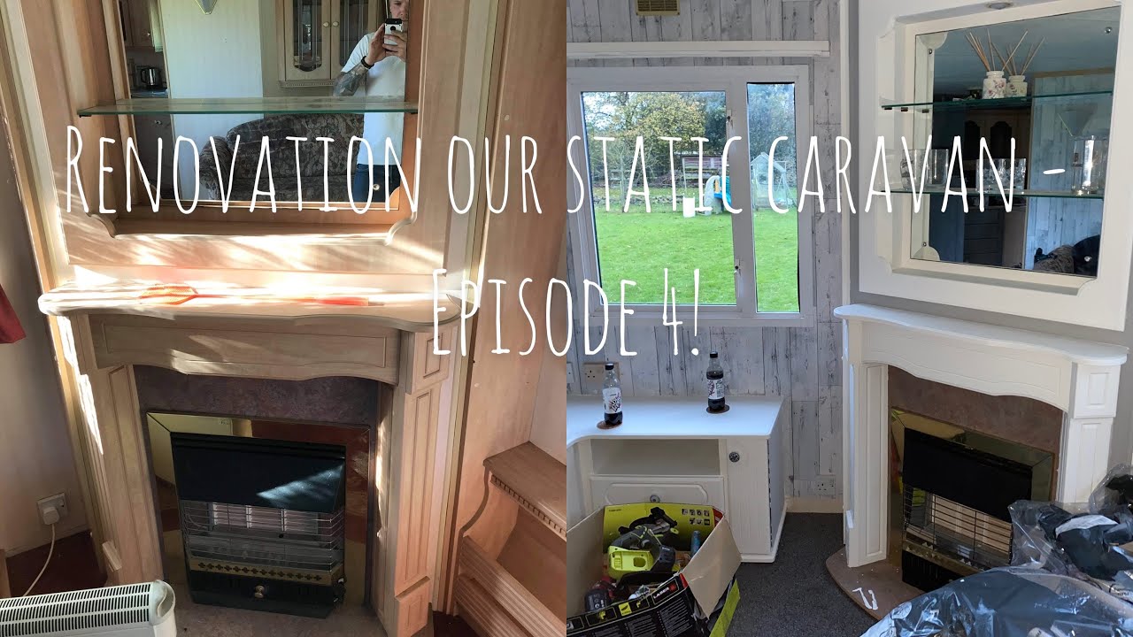 Renovating our static caravan - episode 4 - YouTube