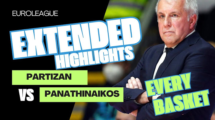 EuroLeague Every Basket  | Partizan vs Panathinaikos  Euroleague Highlights | December 05, 2024