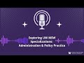 What is Administration & Policy Practice?