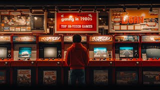 Top 10 Video Games by year 1980 - 1989