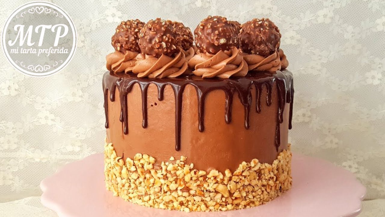 Tarta Ferrero Rocher - Mi tarta preferida